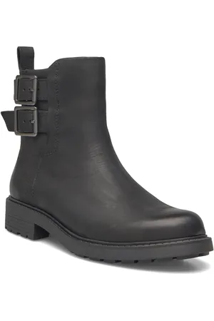 Clarks Orinoco2 Bay D Shoes Boots Ankle Boots Ankle Boots Flat Heel Black
