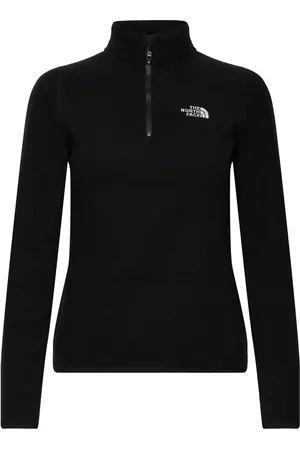 The North Face W 100 Glacier 1/4 Zip - Eu Sport Sweat-shirts & Hoodies Fleeces & Midlayers Black