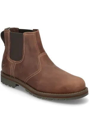 Timberland Larchmont Mid Chelsea Boot Brownie Chelsea-saappaat Bootsit Brown