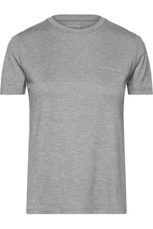 Endurance Alvaly W Melange S/S Tee Sport Women Sport Clothing Sports Tops & T-shirts Sport T-shirts Grey