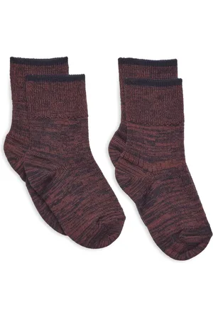 FUB 2-Pack Melange Socks Socks & Tights Socks Multi/patterned