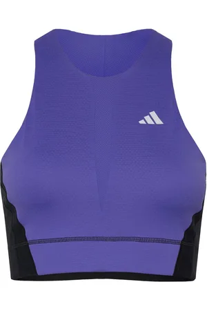 adidas Crop Top Pro Sport Sport Clothing Sports Tops & T-shirts Sport Crop Tops Sport Sleeveless Crop Tops Blue