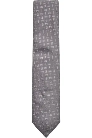 HUGO BOSS Tie Cm 6 Solmio Kravatti Grey