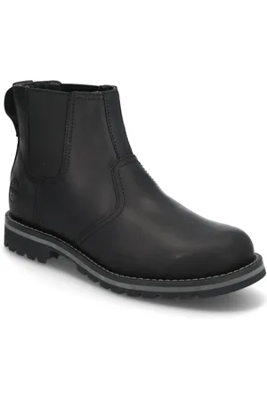 Timberland Larchmont Mid Chelsea Boot Jet Black Chelsea-saappaat Bootsit Black
