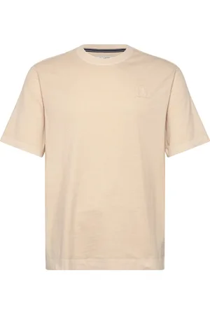 Original Penguin Jrsy G/D Over D T Tops T-shirts Short-sleeved Beige