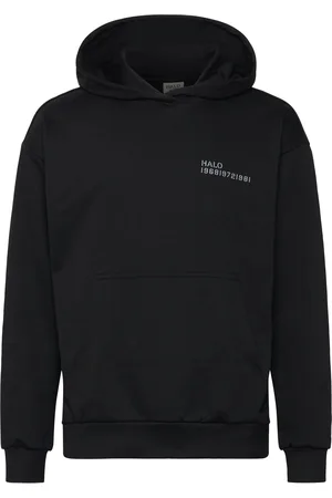 Black Halo Essential Hoodie Sport Sweat-shirts & Hoodies Hoodies Black