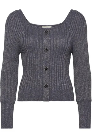 Suncoo Penusa Tops Knitwear Cardigans Navy