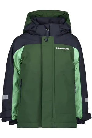 Didriksons Neptun Kids Jkt 3 Sport Jackets & Coats Winter Jackets Khaki Green