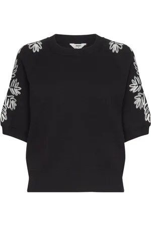 Object Objrashia Knit 2/4 Re Pullover 134 Tops Knitwear Jumpers Black