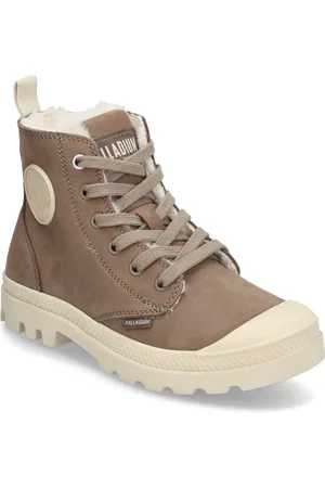 Palladium Pampa Hi Zip Shoes Boots Ankle Boots Ankle Boots Flat Heel Brown