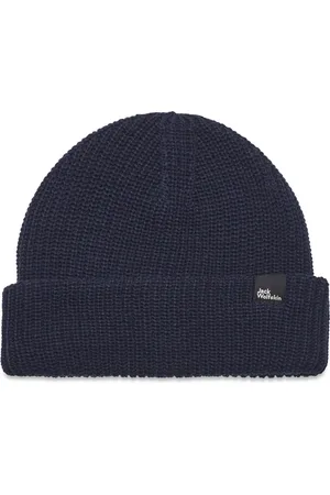 Jack Wolfskin Fischer Beanie Sport Women Sport Accessories Sport Beanies Navy