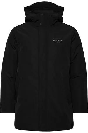 Les Deux Darius Coat Parka Takki Black