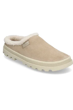 Palladium Palladune Mule Warm Shoes Mules & Slip-ins Flat Mules Beige