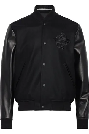 J Lindeberg Vince Varsity Jacket Outerwear Jackets Varsity Jackets Black