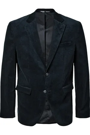 SELECTED Slhreg-Duca Corduroy Blz Suits & Blazers Blazers Single Breasted Blazers Navy