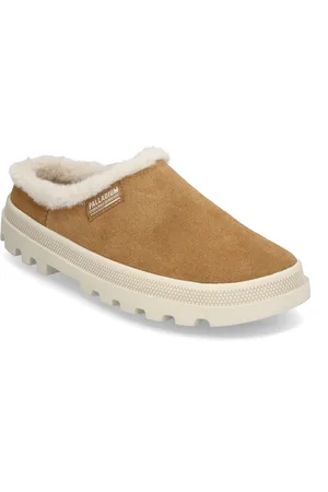 Palladium Palladune Mule Warm Shoes Mules & Slip-ins Flat Mules Brown