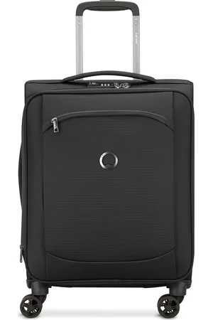 Delsey Montmartre Air 2.0 55 Cm Exp. Slim Cabin Trolley Case Bags Suitcases Black