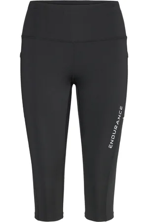 Endurance Energy W 3/4 Tights Sport Women Sport Clothing Sport Tights Sport Training Tights Black