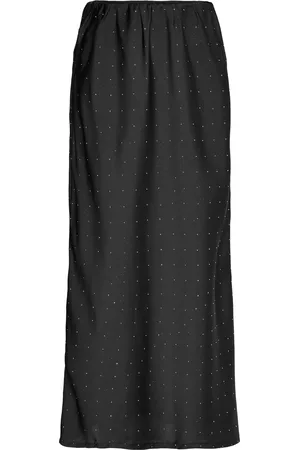 Noella Julieta Skirt Skirts Maxi Skirts Black