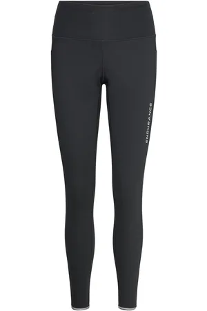 Endurance Energy W Windblock Tights Sport Women Sport Clothing Sport Tights Sport Training Tights Black