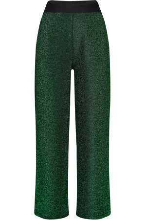 Creamie Pants Glitter Bottoms Trousers Green
