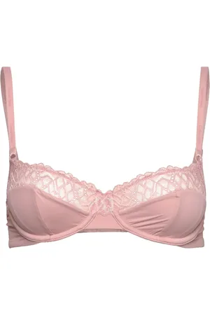 Calvin Klein Three Piece Unlined Lingerie Bras & Tops Balc Tte Bras Pink