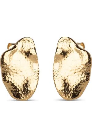 Enamel Maia Large Studs Accessories Jewellery Earrings Studs Gold