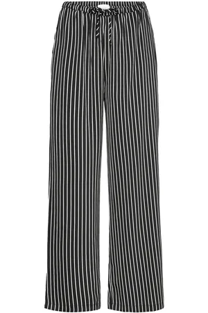 Noella Samira Pants Bottoms Trousers Wide Leg Black