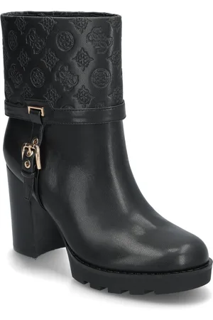 Guess Neadla Shoes Boots Ankle Boots Ankle Boots With Heel Black
