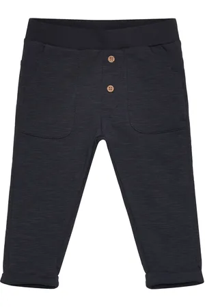 Minymo Pants Sweat Bottoms Leggings Navy
