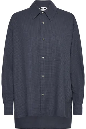Hope Toxic Shirt Designers Shirts Long-sleeved Navy