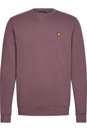 Lyle & Scott Crew Neck Sweatshirt Tops Sweat-shirts & Hoodies Sweat-shirts Burgundy