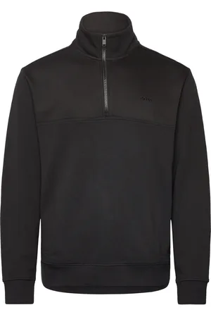 HUGO BOSS Ze_Courduroy Tops Sweat-shirts & Hoodies Sweat-shirts Black