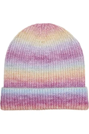 ONLY Kognewtilde Spacedye Rib Beanie Acc Accessories Headwear Hats Beanie Pink