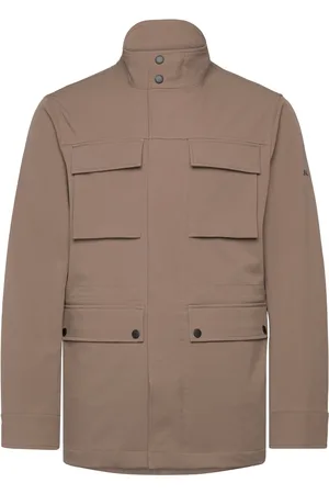 J Lindeberg Ripley 4-Way Stretch Jkt Ohut Takki Brown