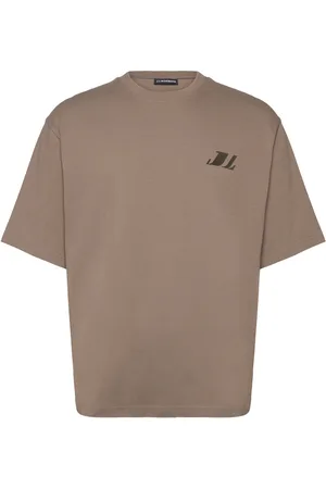 J Lindeberg Cameron Loose Tee Designers T-shirts Short-sleeved Beige