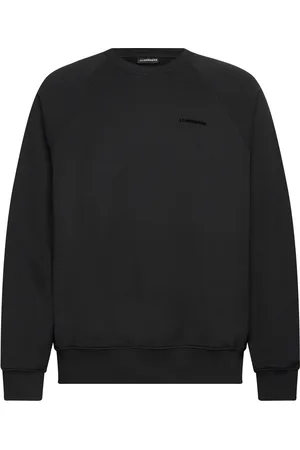 J Lindeberg Callan Crew Neck Tops Sweat-shirts & Hoodies Sweat-shirts Black