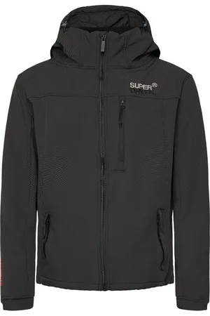 Superdry Hood Ripstop Softshell Trekker Sport Sport Clothing Sport Outerwear Sport Jackets Sport Outdoor Jackets Black