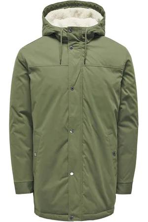 Only & Sons Onsalexander Parka Otw Noos Vd Parka Takki Green