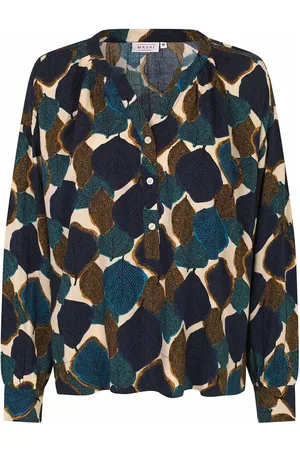 Masai Madolma Tops Blouses Long-sleeved Navy