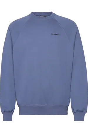 J Lindeberg Callan Crew Neck Tops Sweat-shirts & Hoodies Sweat-shirts Blue