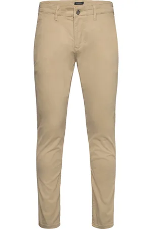 Lindbergh Superflex Chino Bottoms Trousers Chinos Beige
