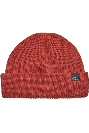 Jack Wolfskin Fischer Beanie Sport Women Sport Accessories Sport Beanies Red
