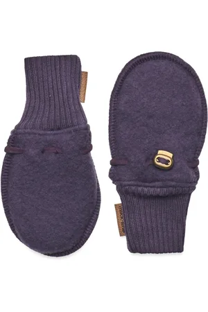 Mikk-Line Wool Mittens Accessories Gloves & Mittens Baby Gloves Navy