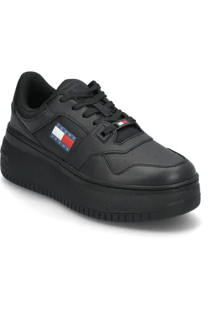 Tommy Hilfiger Tjw Retro Basket Flatform Ess Matalavartiset Sneakerit Tennarit Black