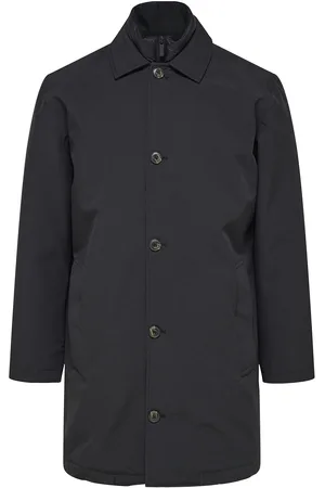 SELECTED Slhnew Alvin Mac Coat Noos Trenssi Takki Black
