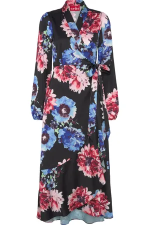 Crās Laracras Dress Maksimekko Juhlamekko Black