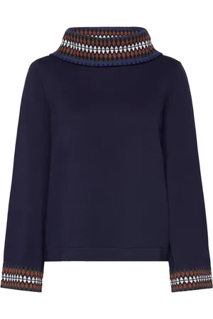 Jumperfabriken Tessy Jumper Tops Knitwear Turtleneck Navy