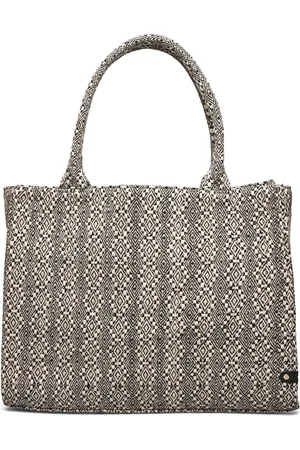 DEPECHE Shopper Bags Totes Black