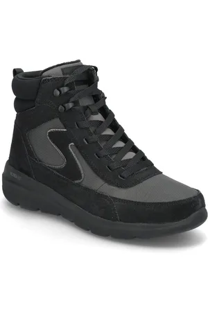 Skechers Glacial Ultra - Wanderlust Korkeavartiset Tennarit Black
